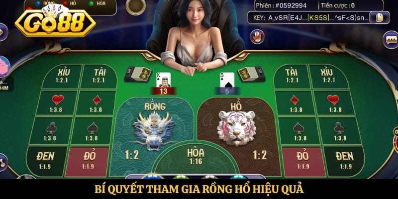 Bí quyết tham gia rồng hổ hiệu quả