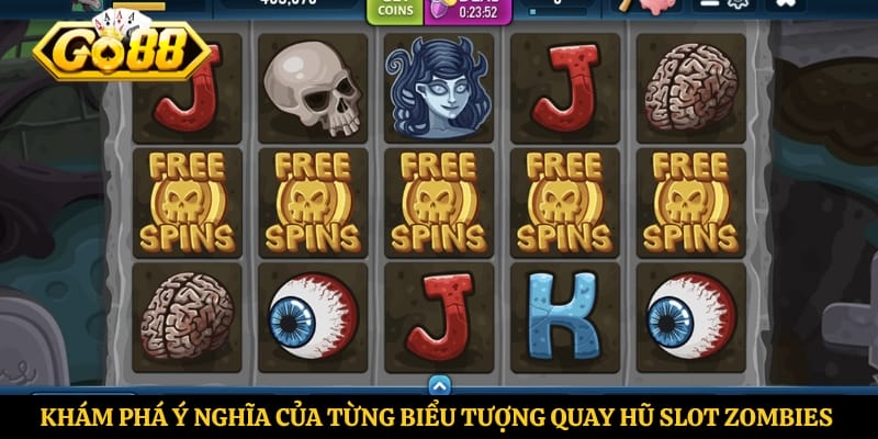 Khám phá ý nghĩa của từng biểu tượng quay hũ slot Zombies Plants