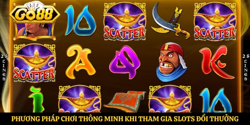 Phương pháp chơi thông minh khi tham gia slots đổi thưởng