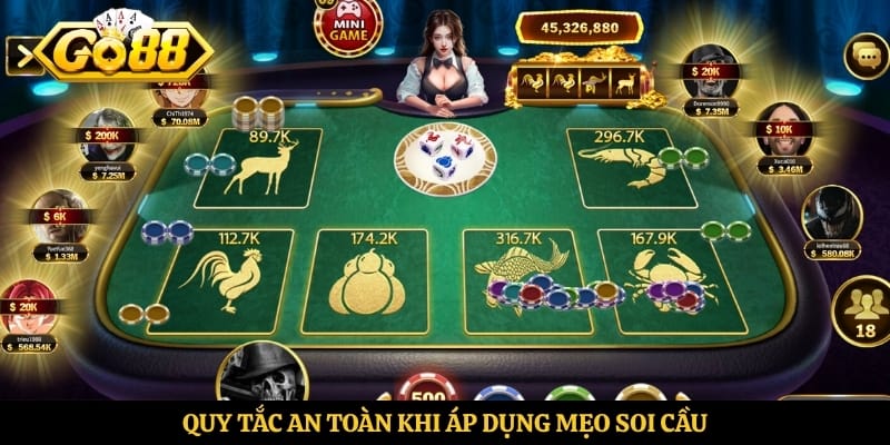 Quy tắc an toàn khi áp dụng mẹo soi cầu